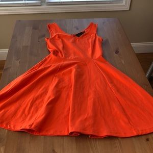 Orange Dress